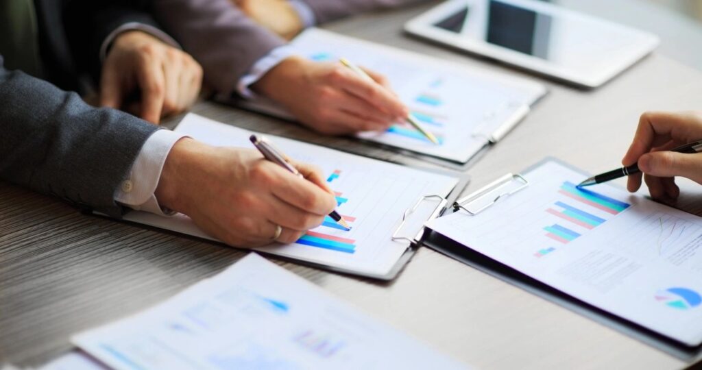 Financial reports and business documents